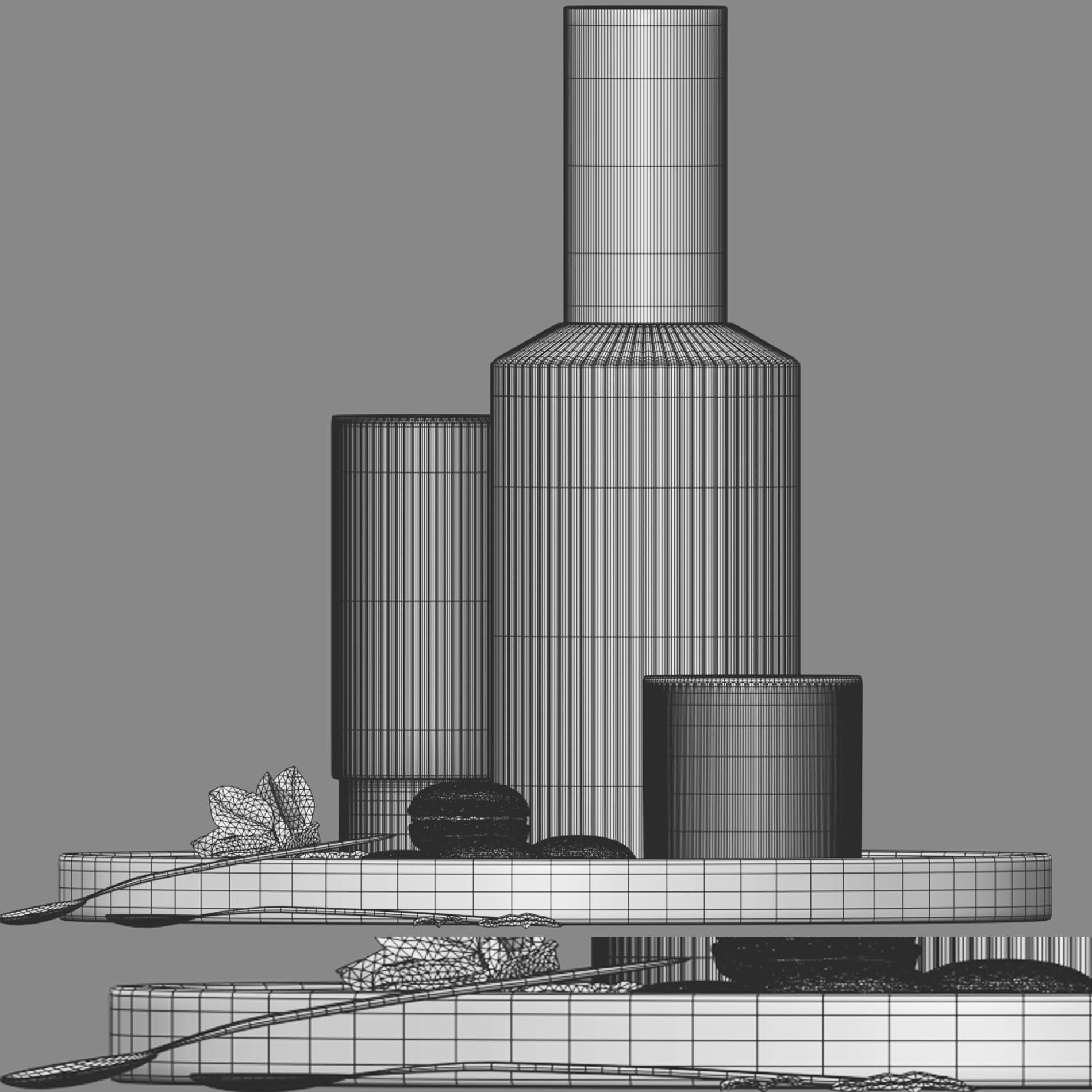 Lemonade Set 01 3D model_7