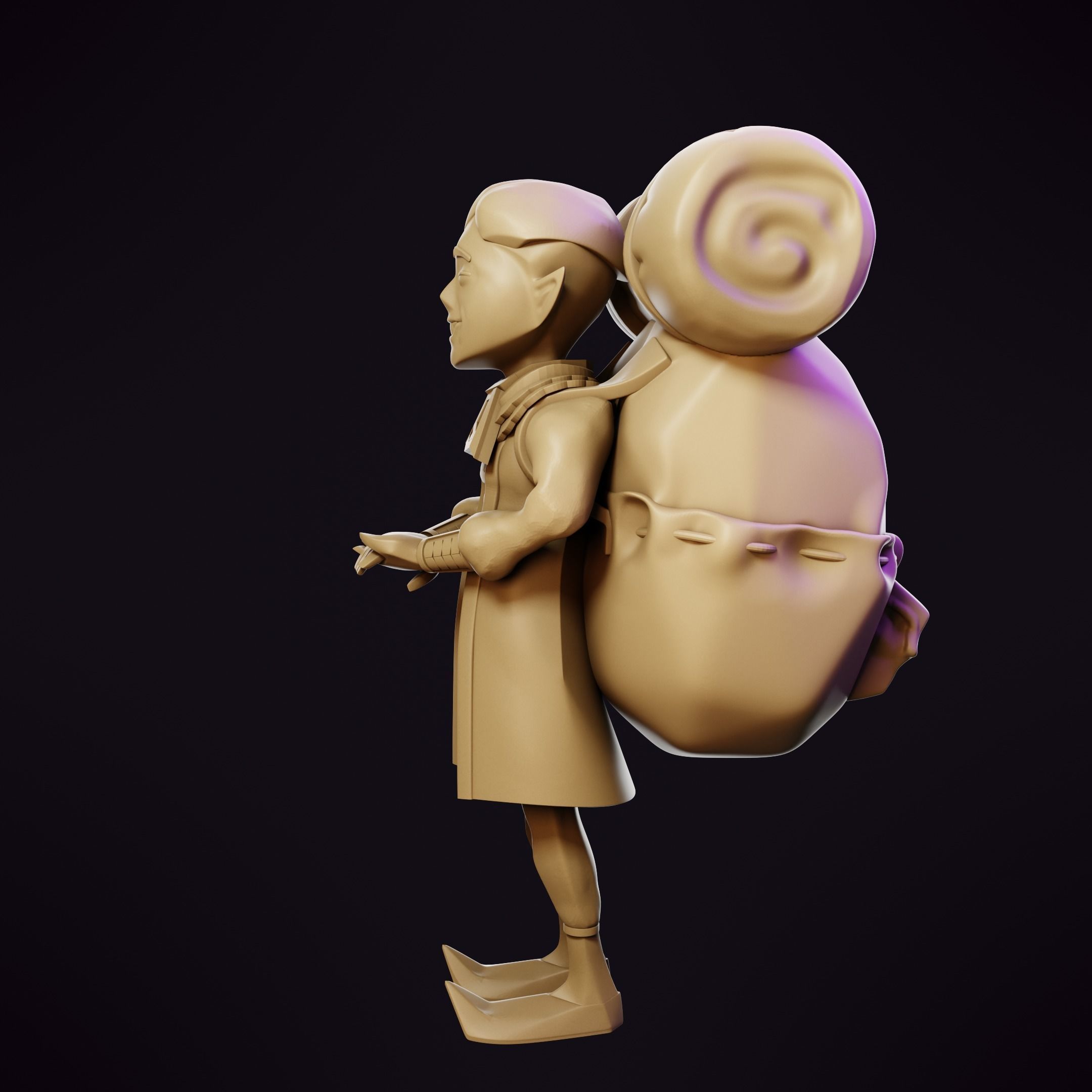 Happy Mask Salesman - Zelda 3D model coin bank 3D print model_6