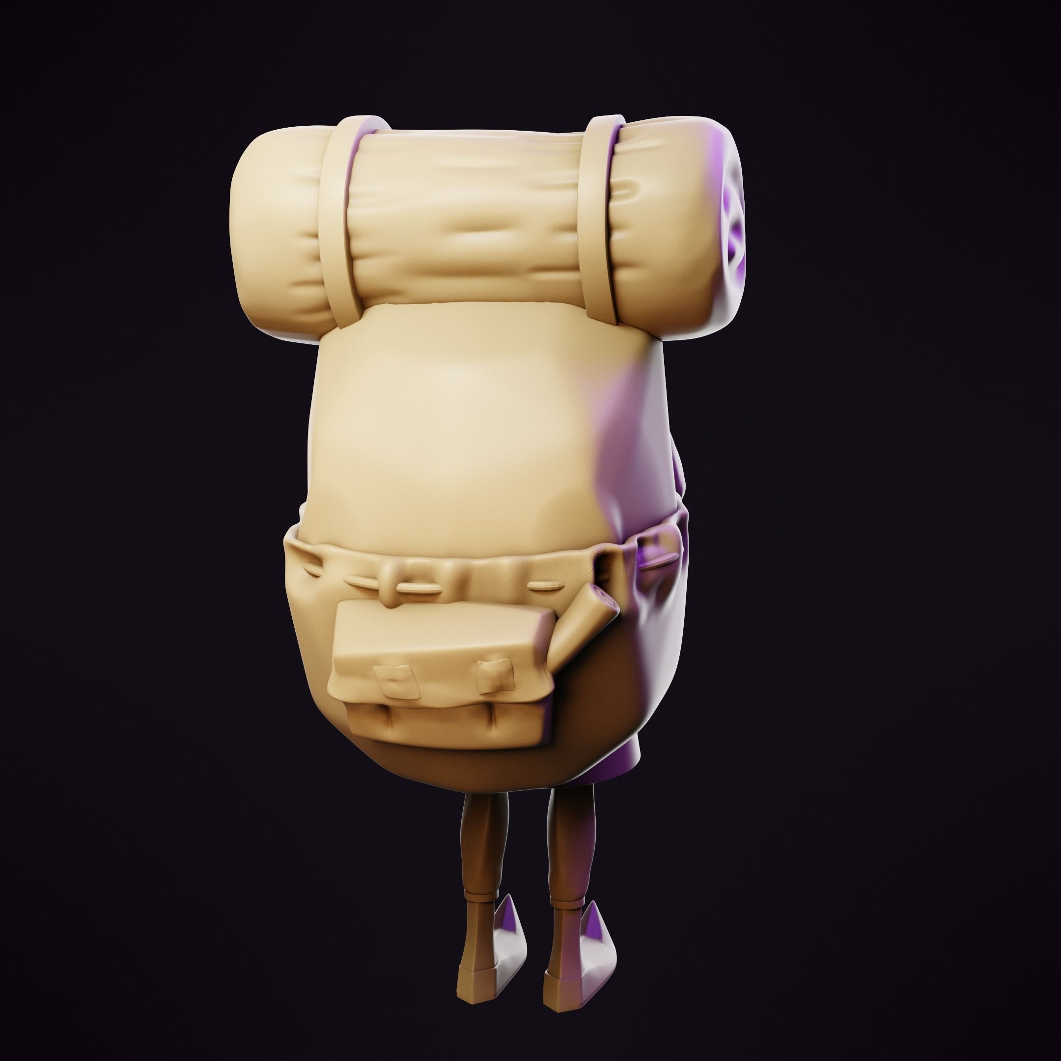 Happy Mask Salesman - Zelda 3D model coin bank 3D print model_9