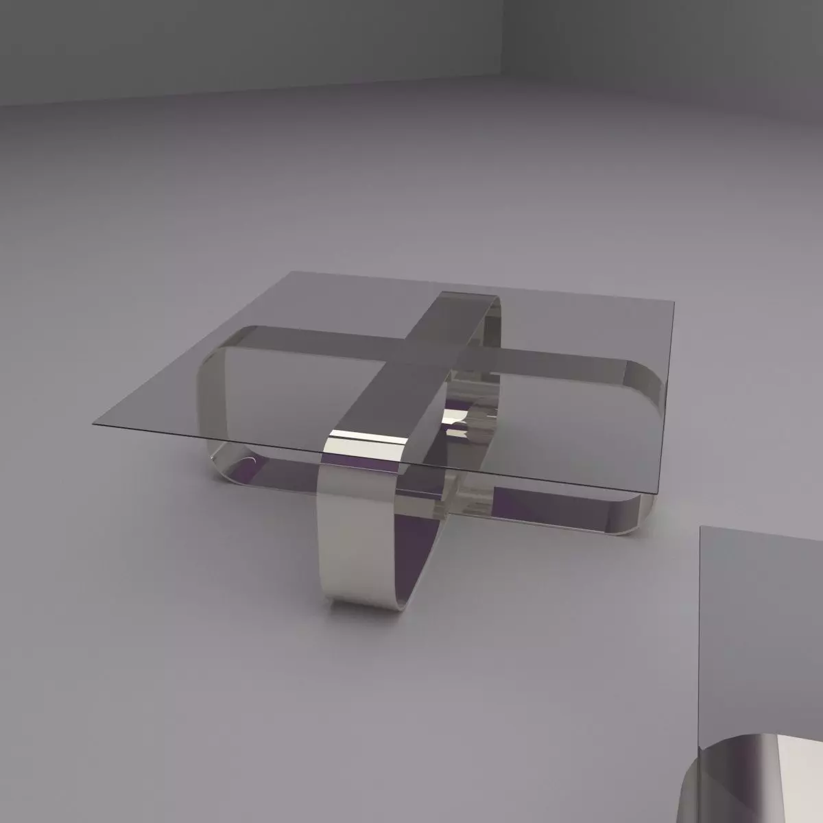mirror table 3D model_0