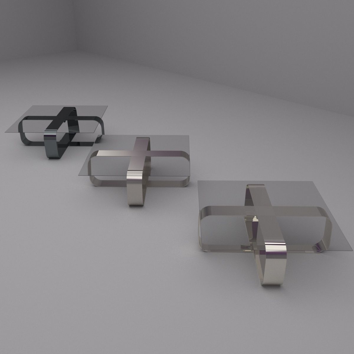 mirror table 3D model_1