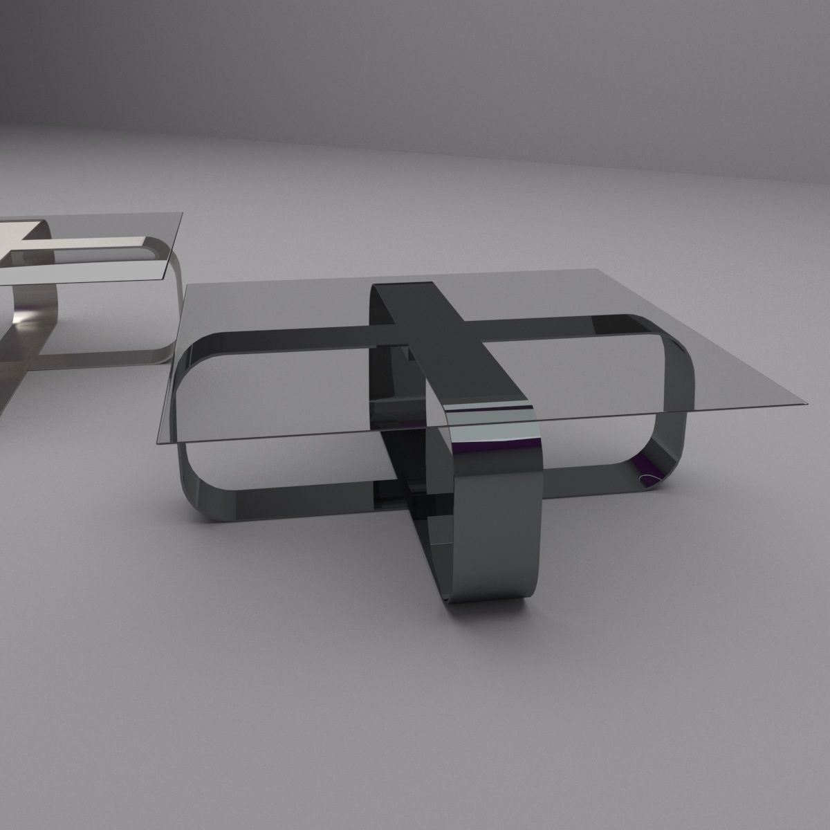mirror table 3D model_3