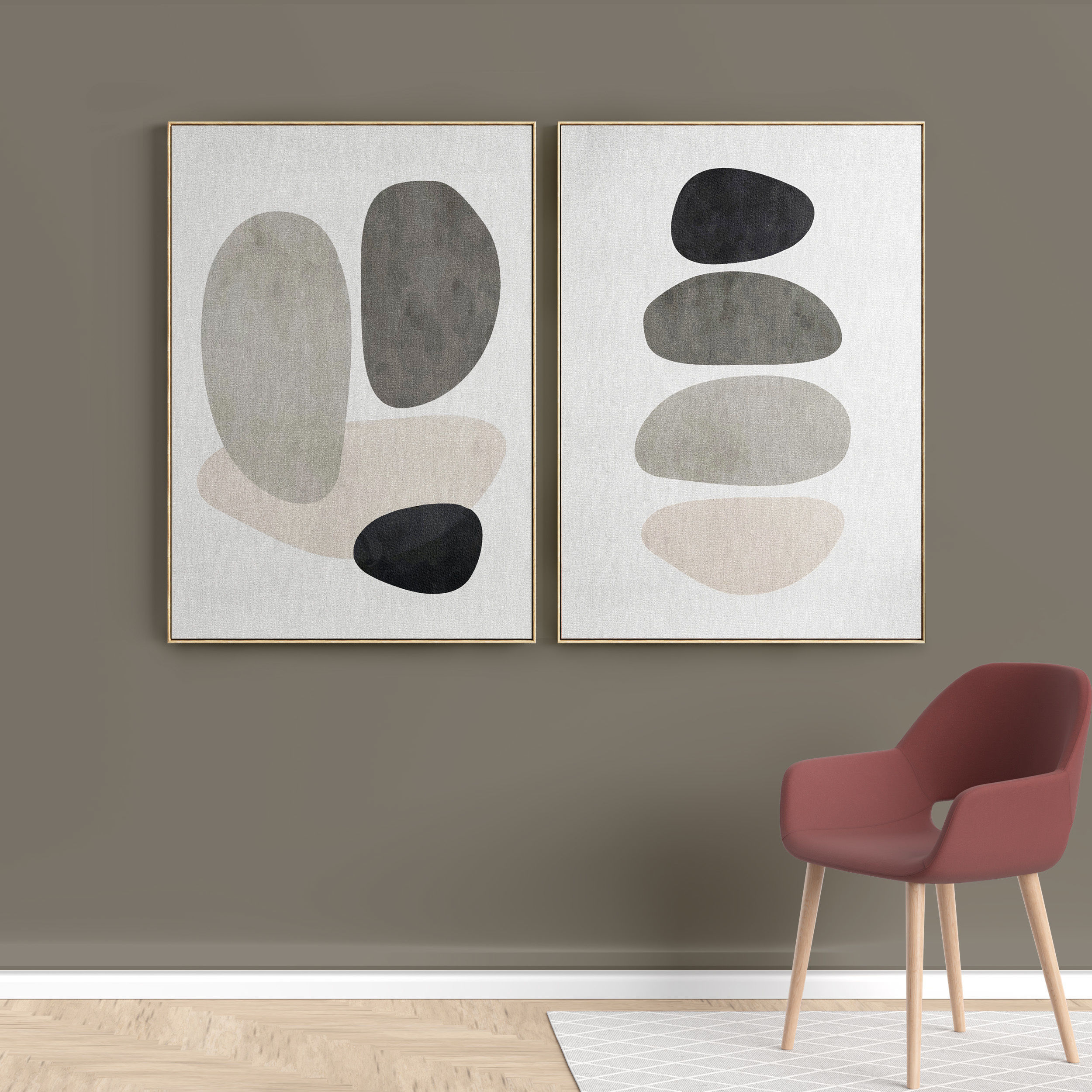 Photo Frame 247 Low-poly 3D model_4