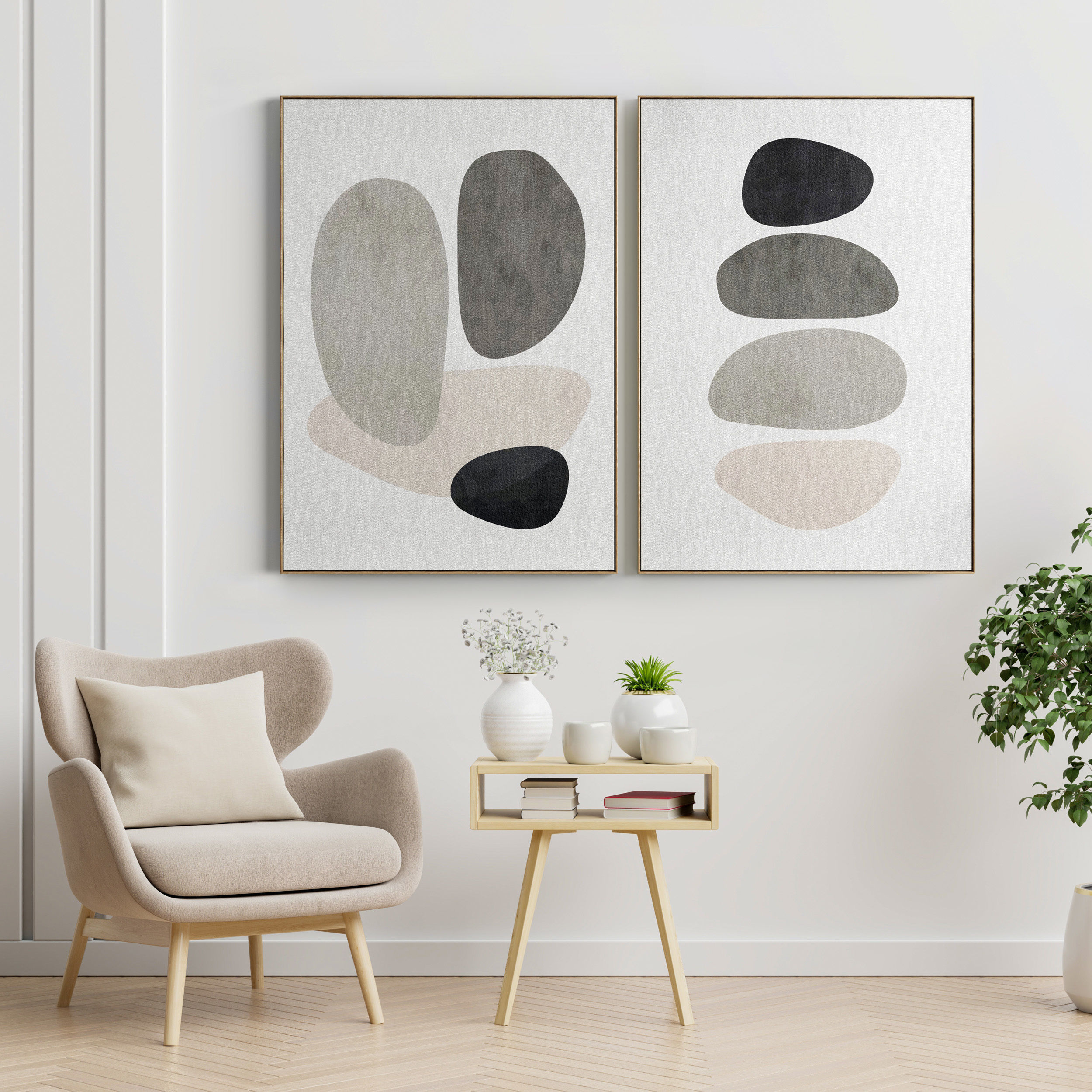 Photo Frame 247 Low-poly 3D model_1