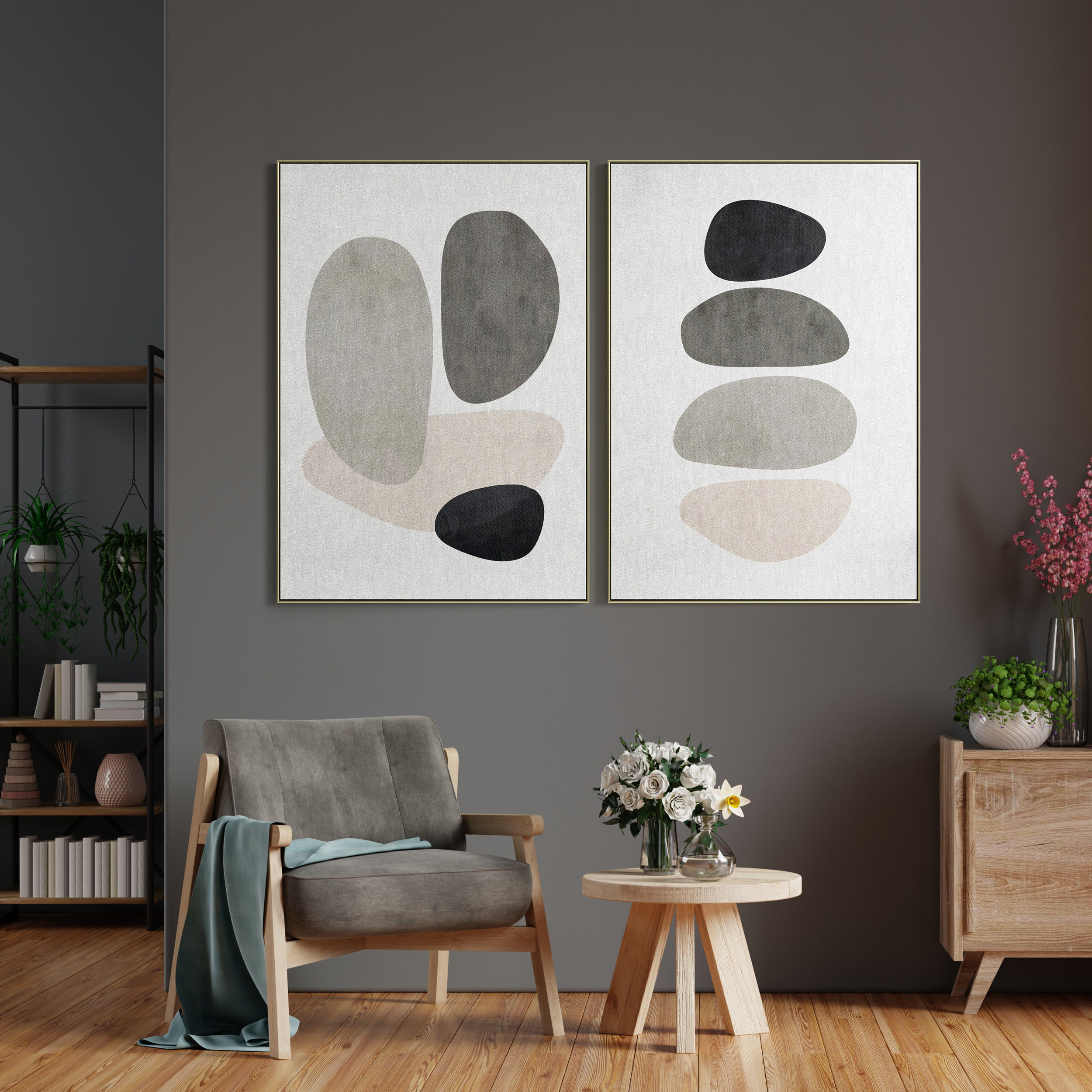 Photo Frame 247 Low-poly 3D model_3