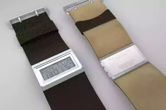 Digital Wrist Watch 3D model