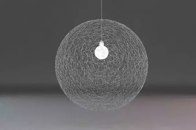 Wire Ceiling Lamp