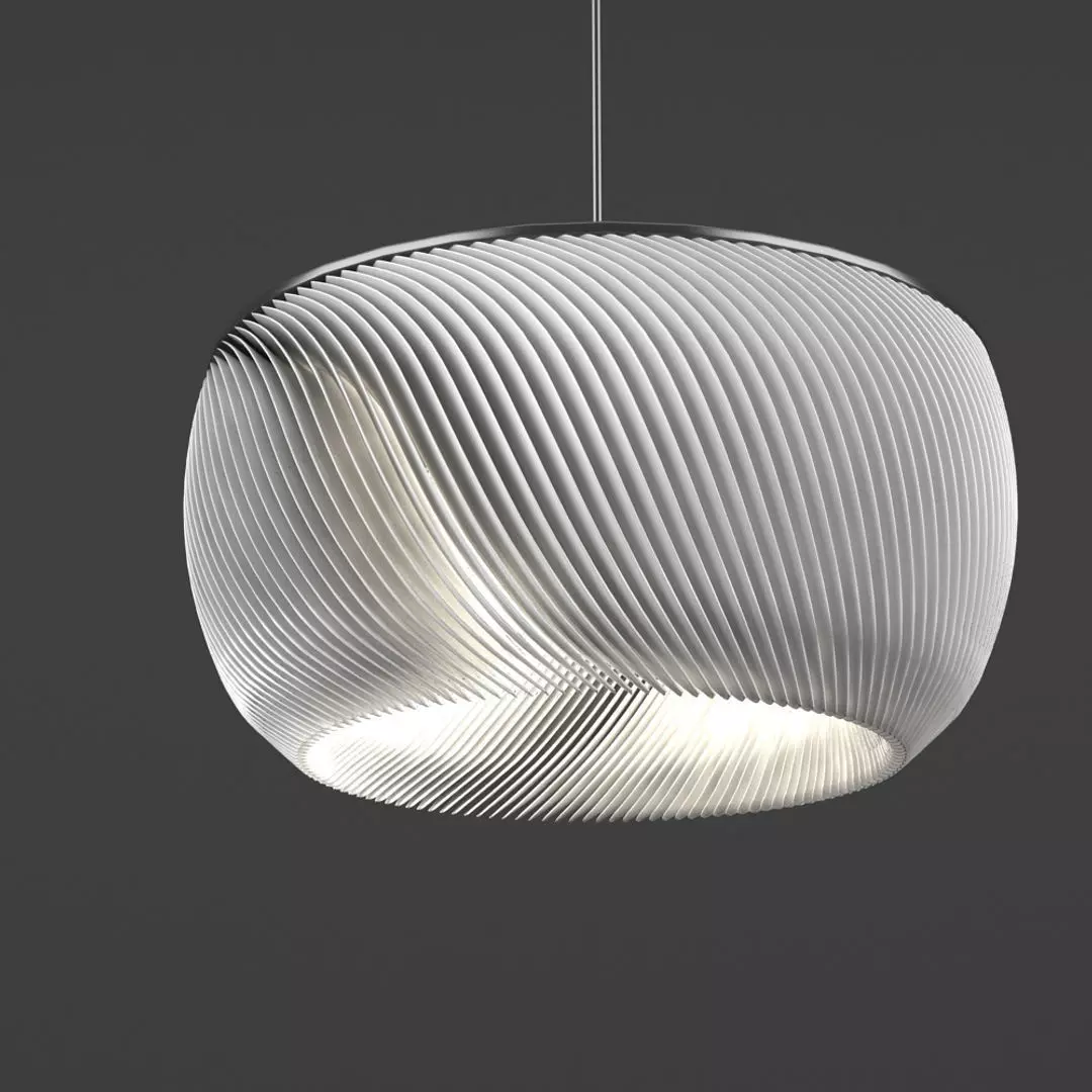 Hanging Lamp 3 3D model_0