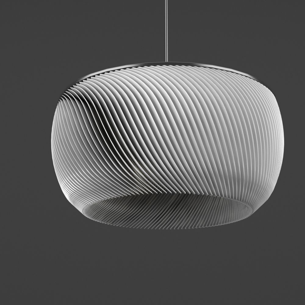 Hanging Lamp 3 3D model_2