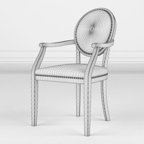 Chair 022 3D model 5