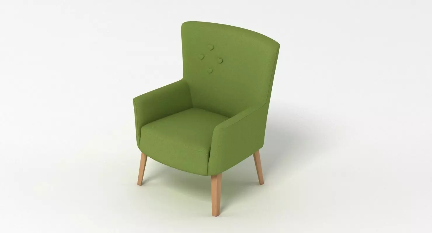 Love Chair - Camphill 3D model