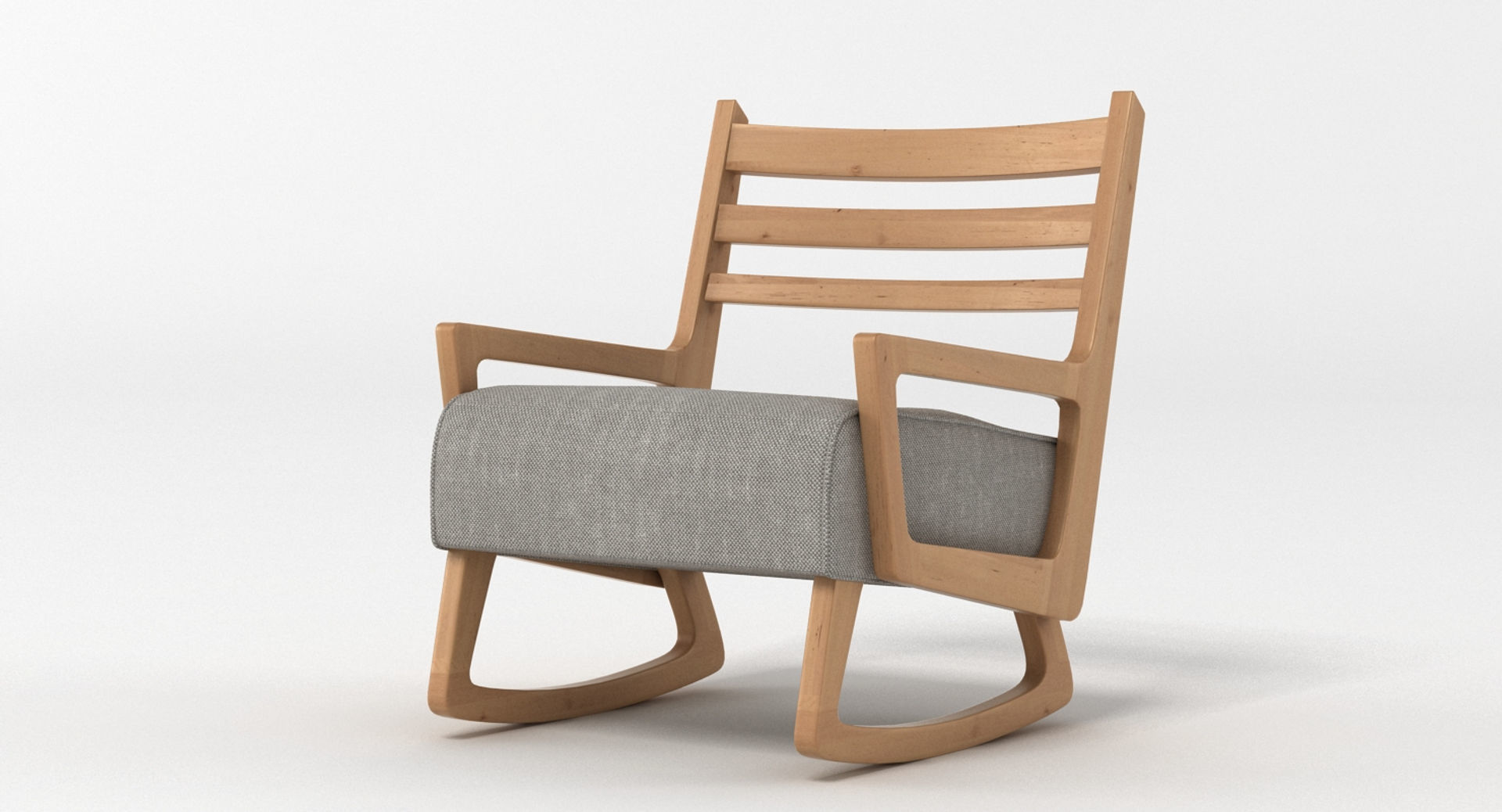 Oliver Armchair 3D model_4