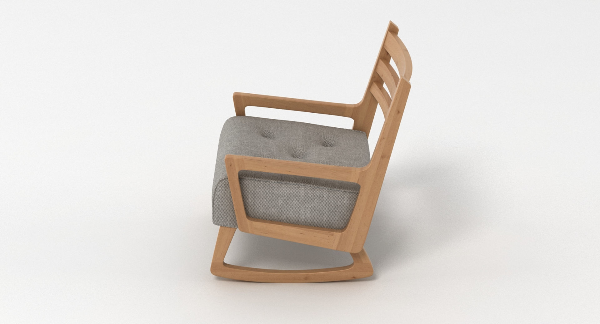 Oliver Armchair 3D model_2