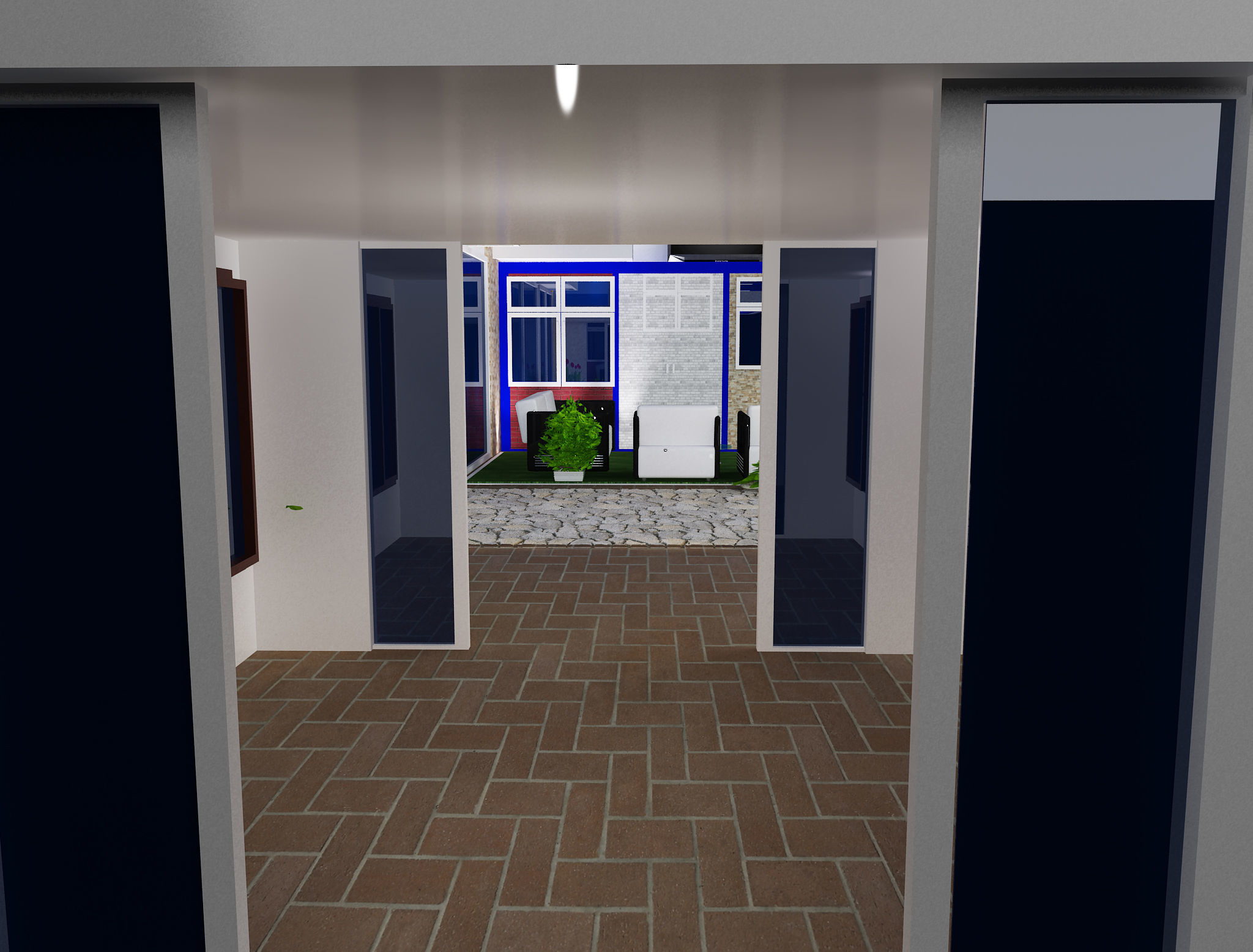  Booth Exhibition Stand a488 3D model_10