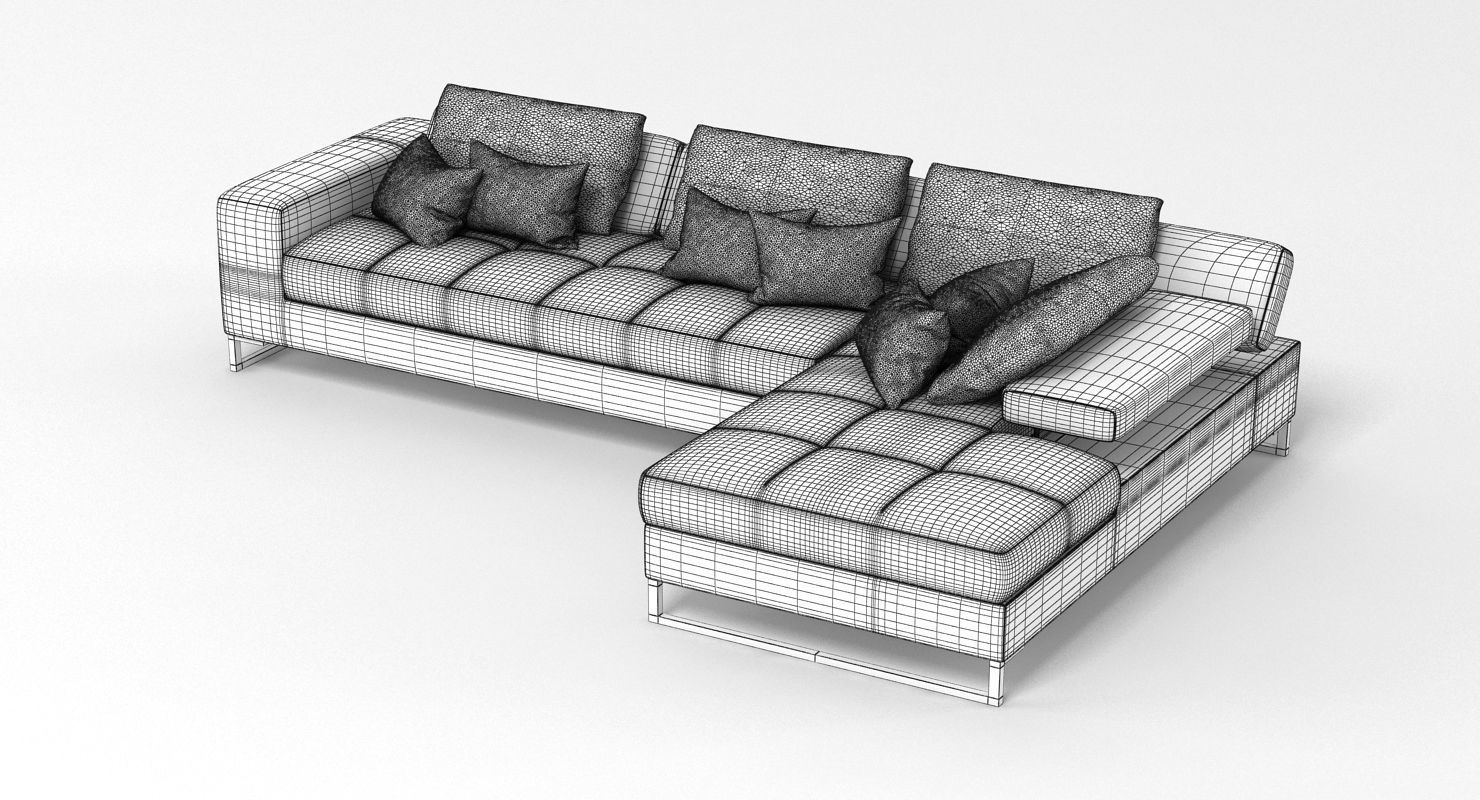 Sofa 009 3D model_8