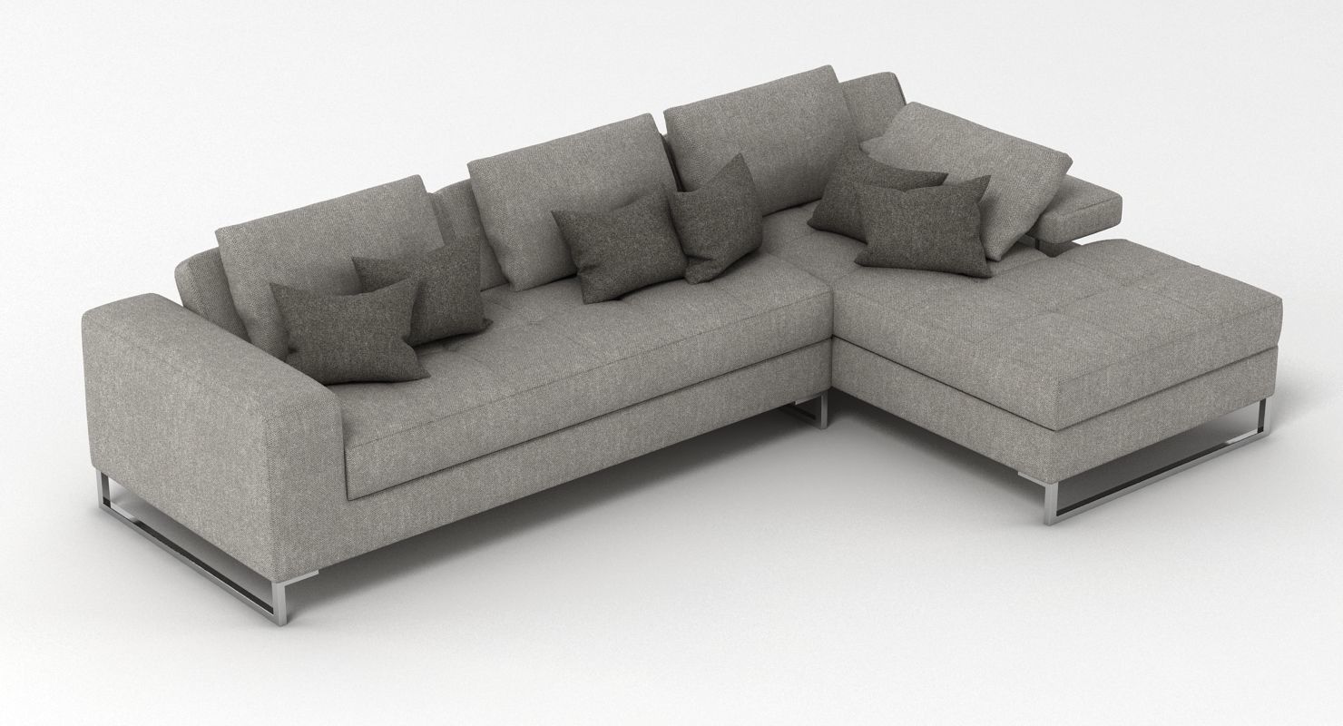 Sofa 009 3D model_3