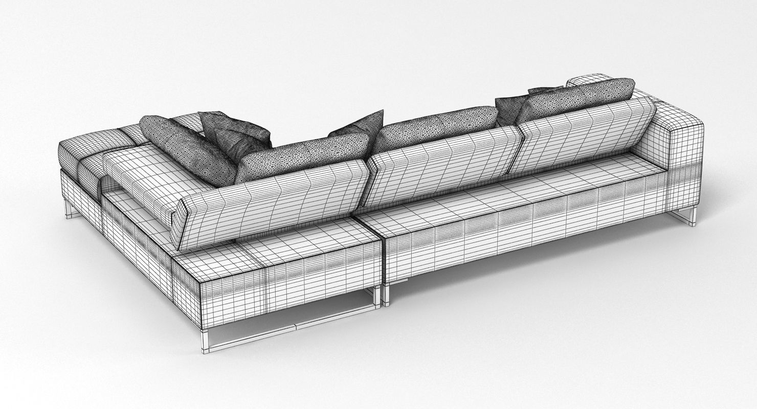 Sofa 009 3D model_10