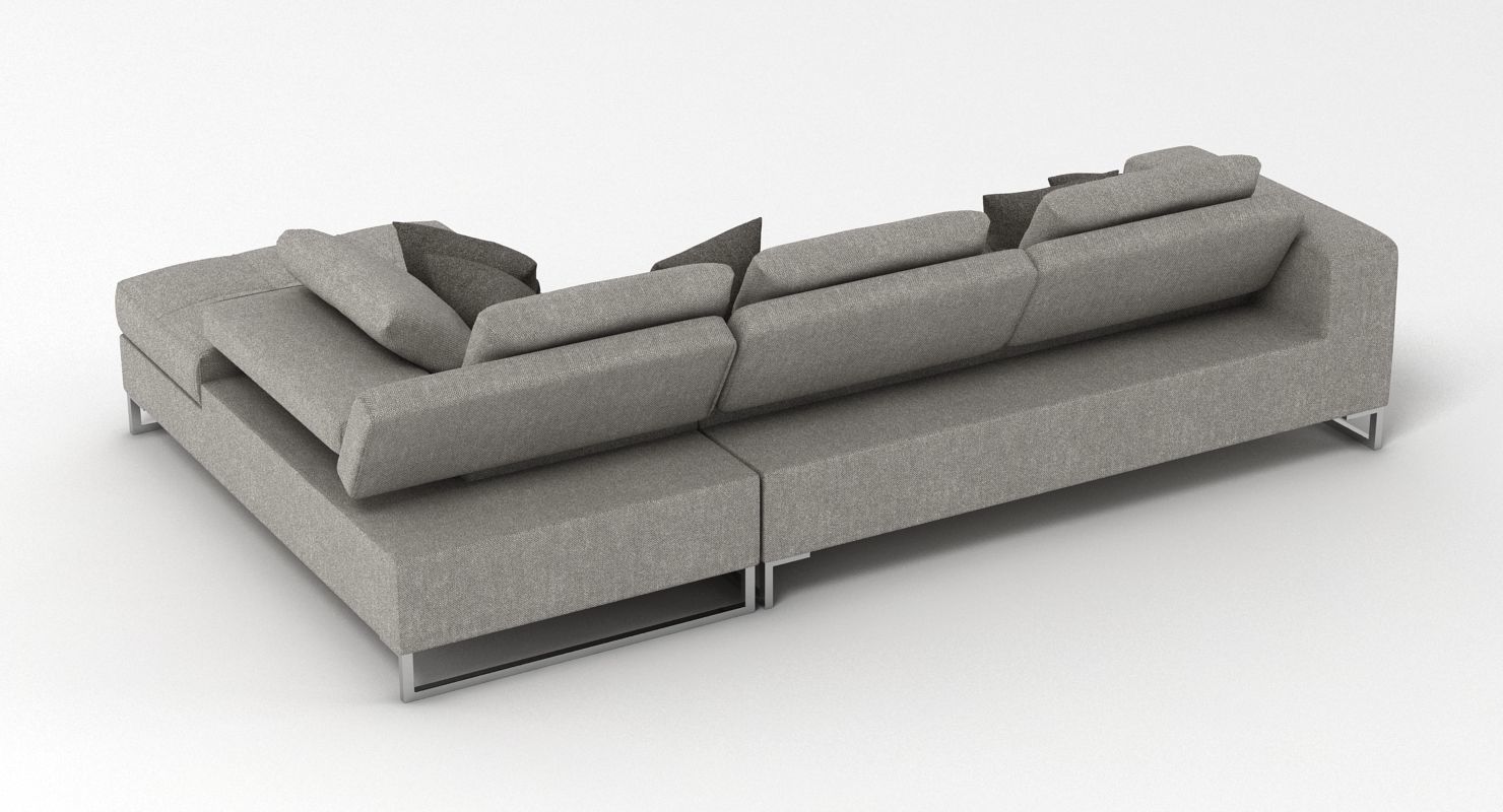 Sofa 009 3D model_4