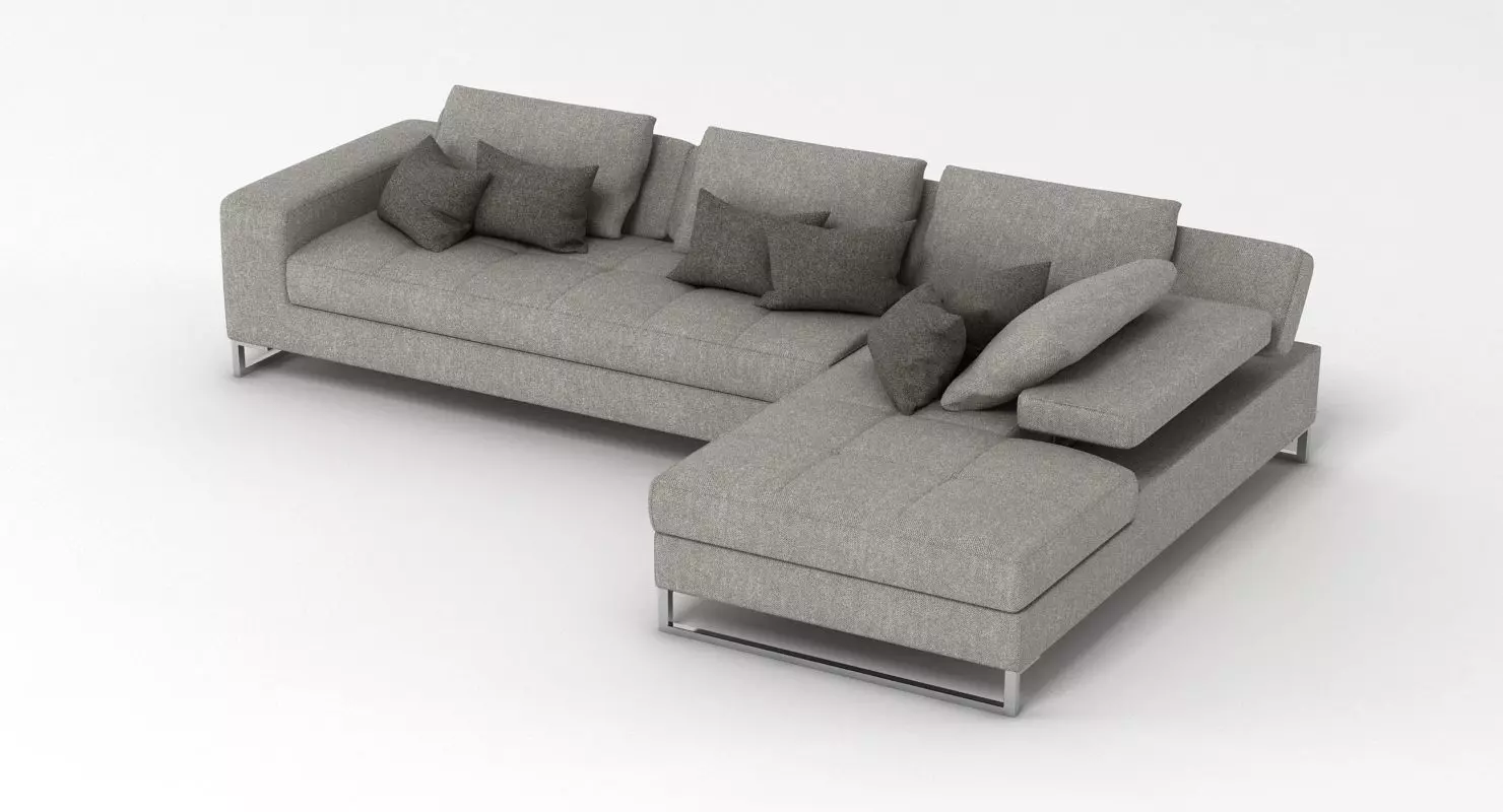 Sofa 009 3D model_0
