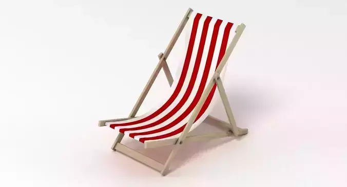 Beachchair beach chair with stripes