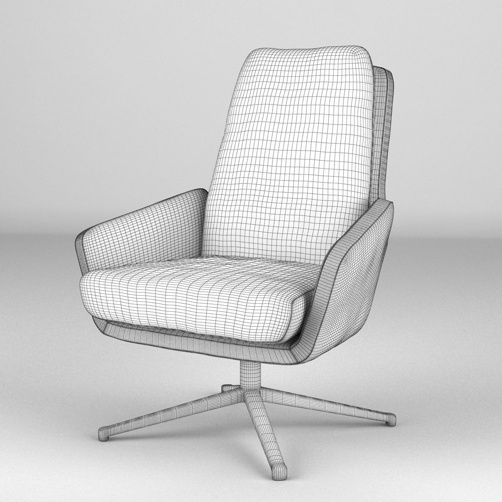 Chair 049 3D model_5