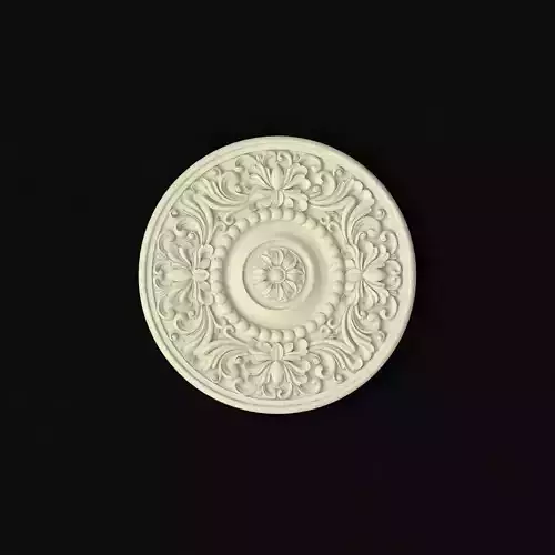 rosette circular medallion