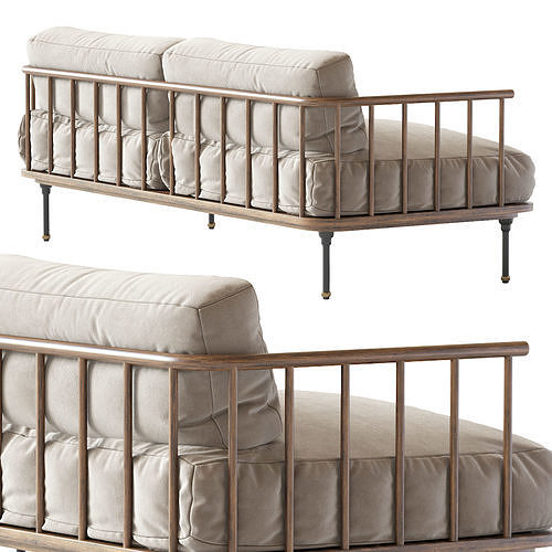 Kalmar Sofa 3D model 5