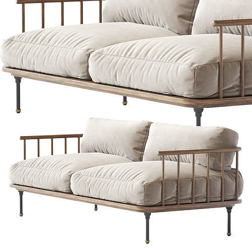 Kalmar Sofa 3D model 3
