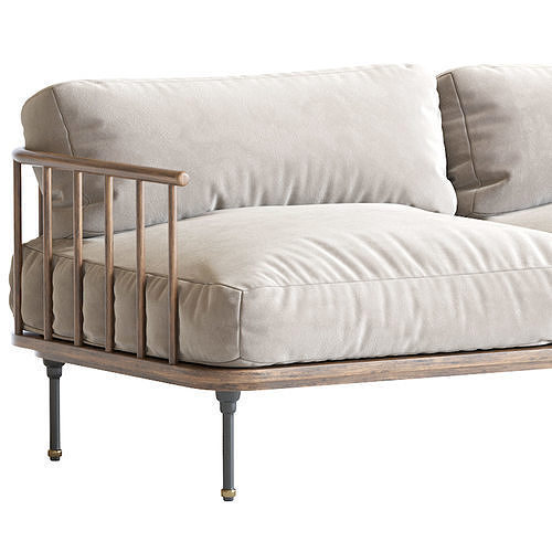 Kalmar Sofa 3D model 7