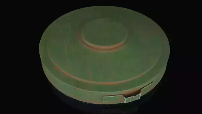 Land Mine 3D model