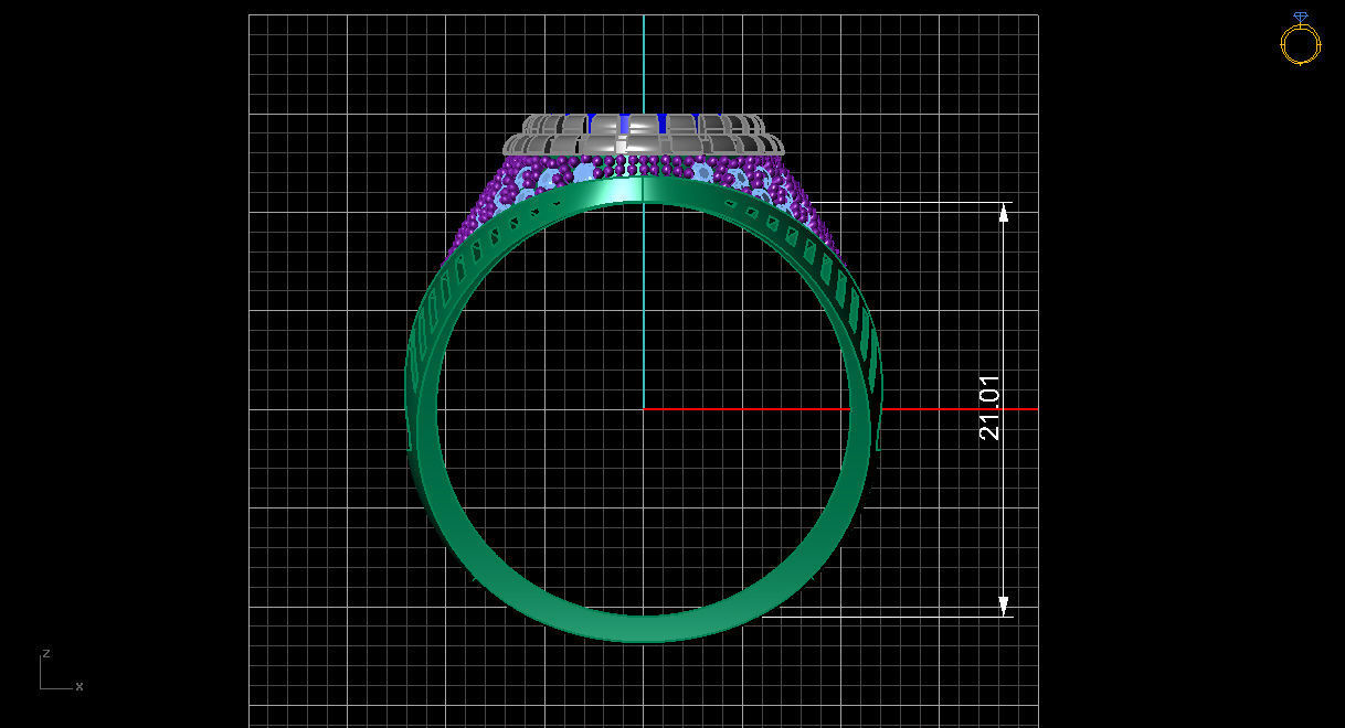 NEO MAN RING MODEL40 3D print model_3