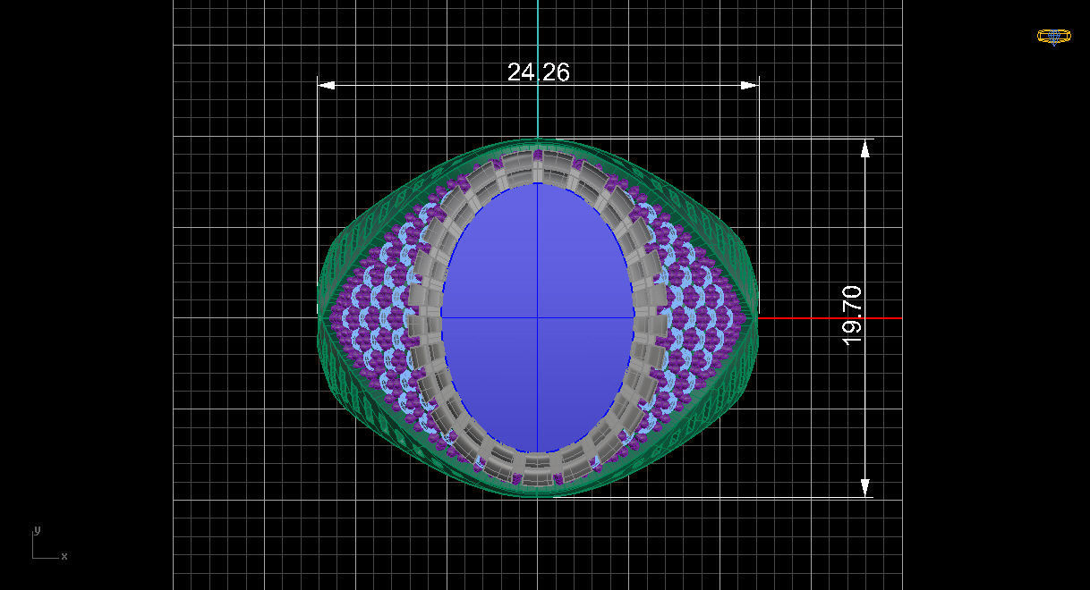 NEO MAN RING MODEL40 3D print model_2