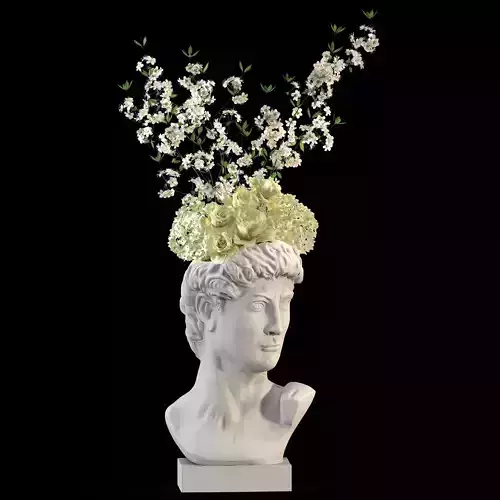 face vase decoration 2