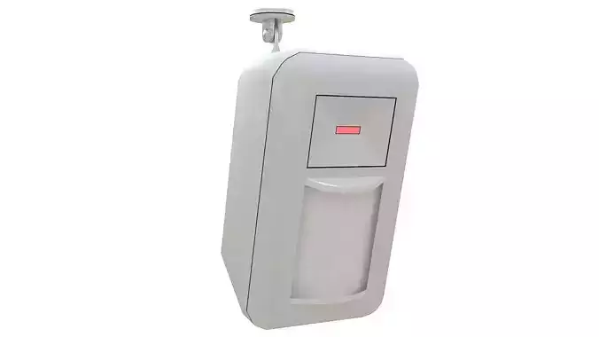 Passive infrared motion sensor 3D model