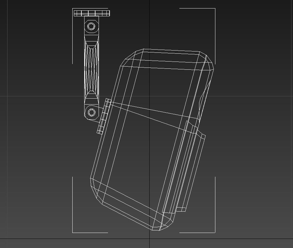 Passive infrared motion sensor 3D model_13