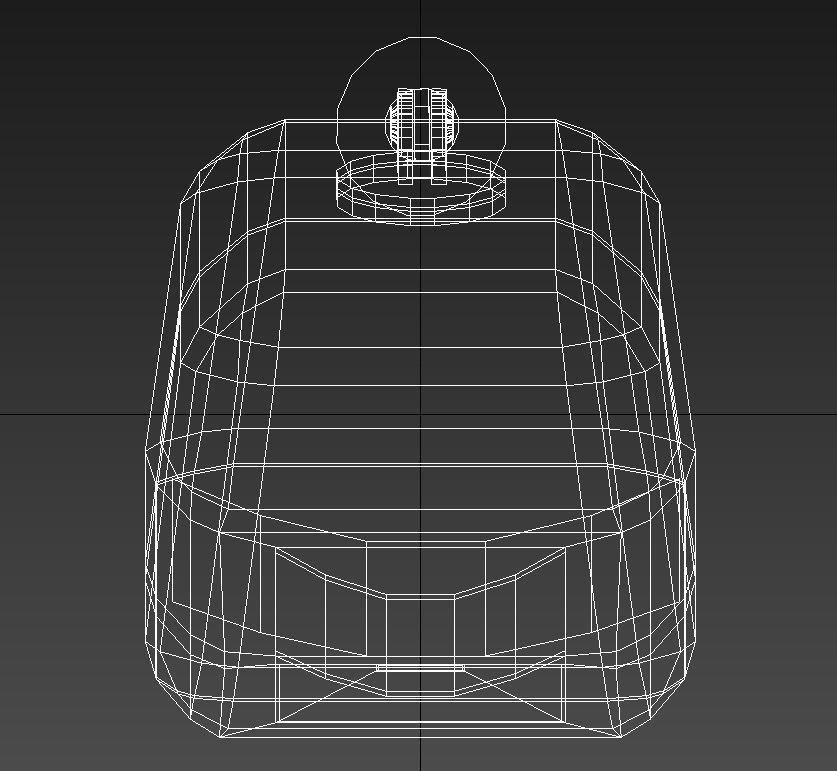 Passive infrared motion sensor 3D model_11
