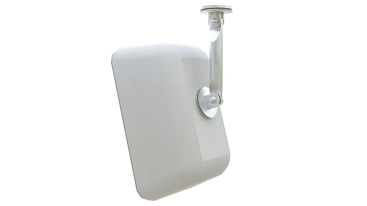 Passive infrared motion sensor 3D model_4