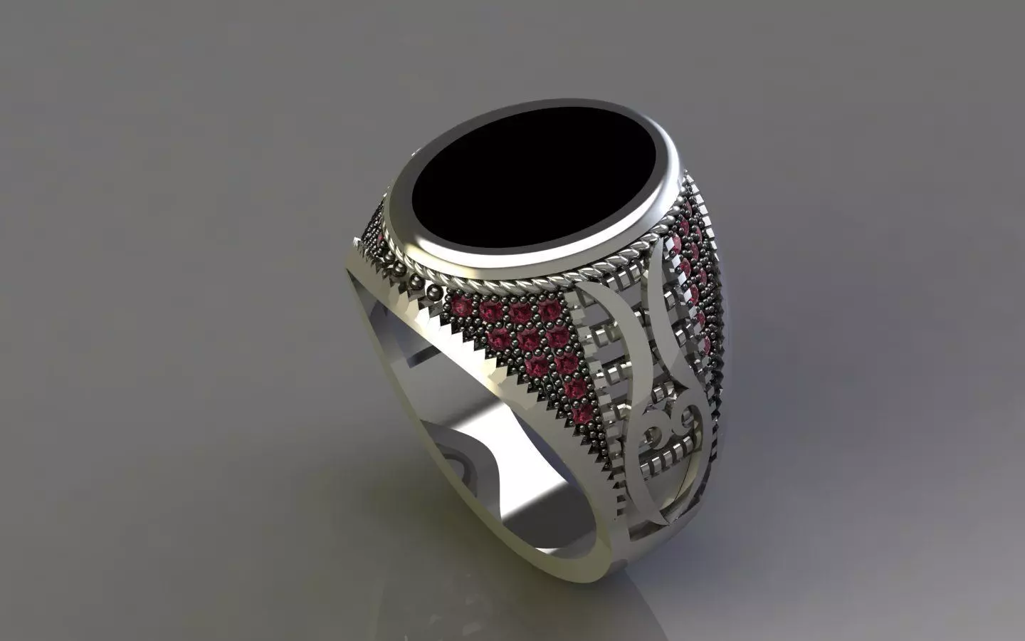 NEO MAN RING MODEL43 3D print model