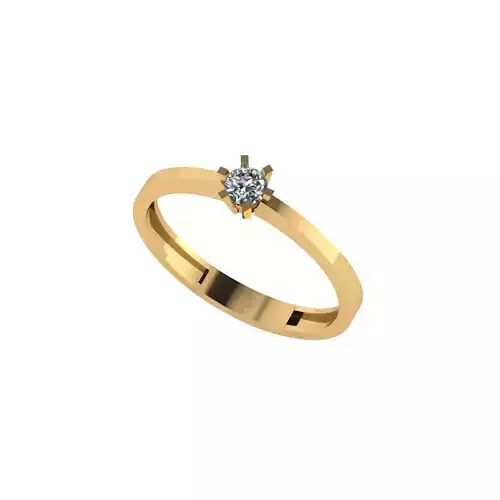 Wedding engagement women ring 3dm  3D model