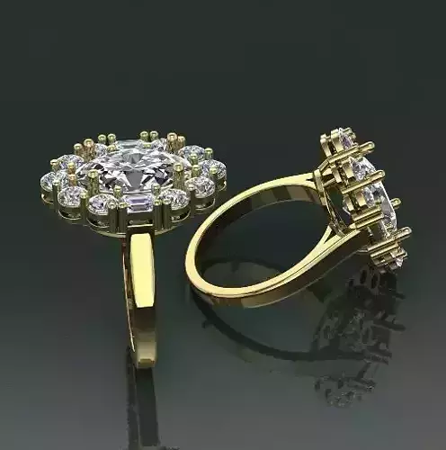 Womens ring Model 1508