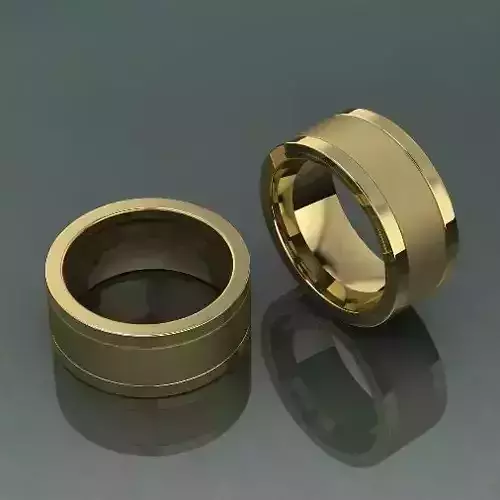 Wedding Band Ring Model 1502