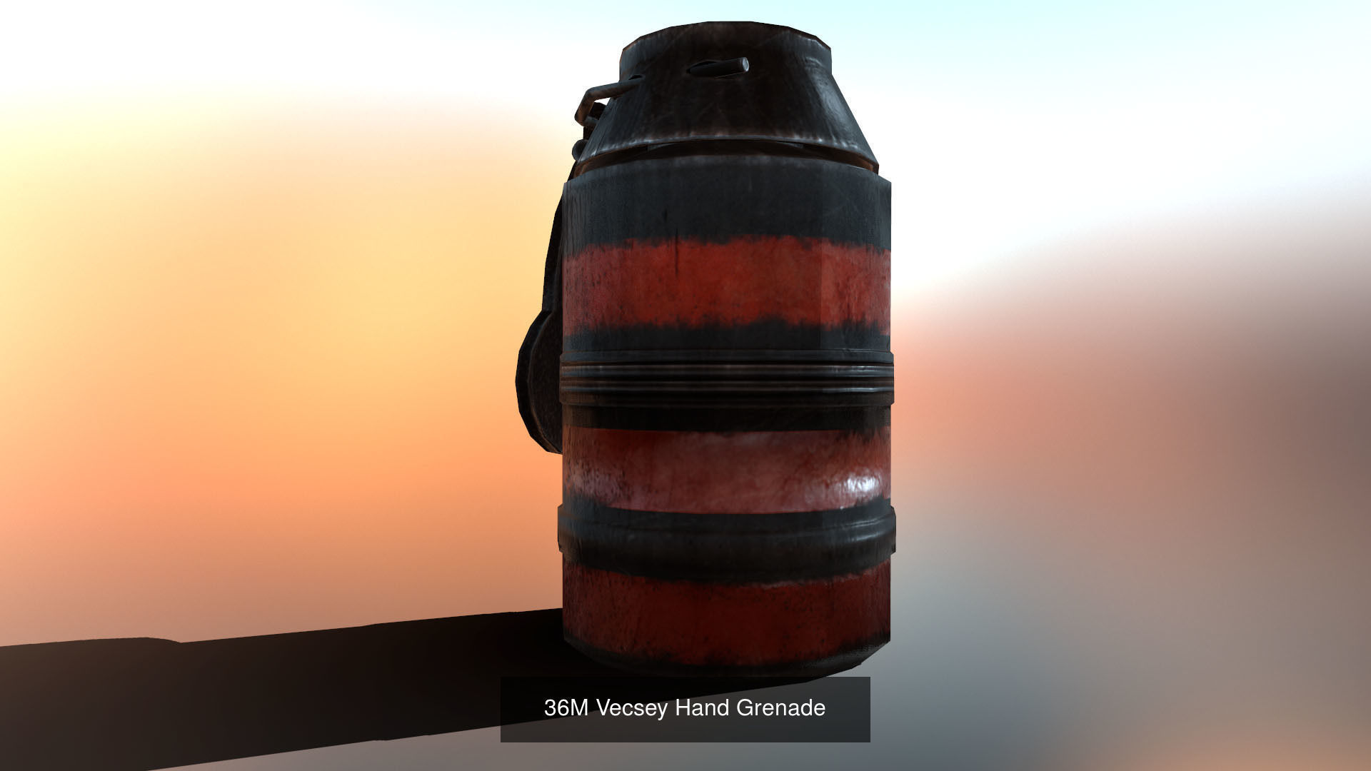 Hungarian WW2 weapon pack 3D Model Collection_4