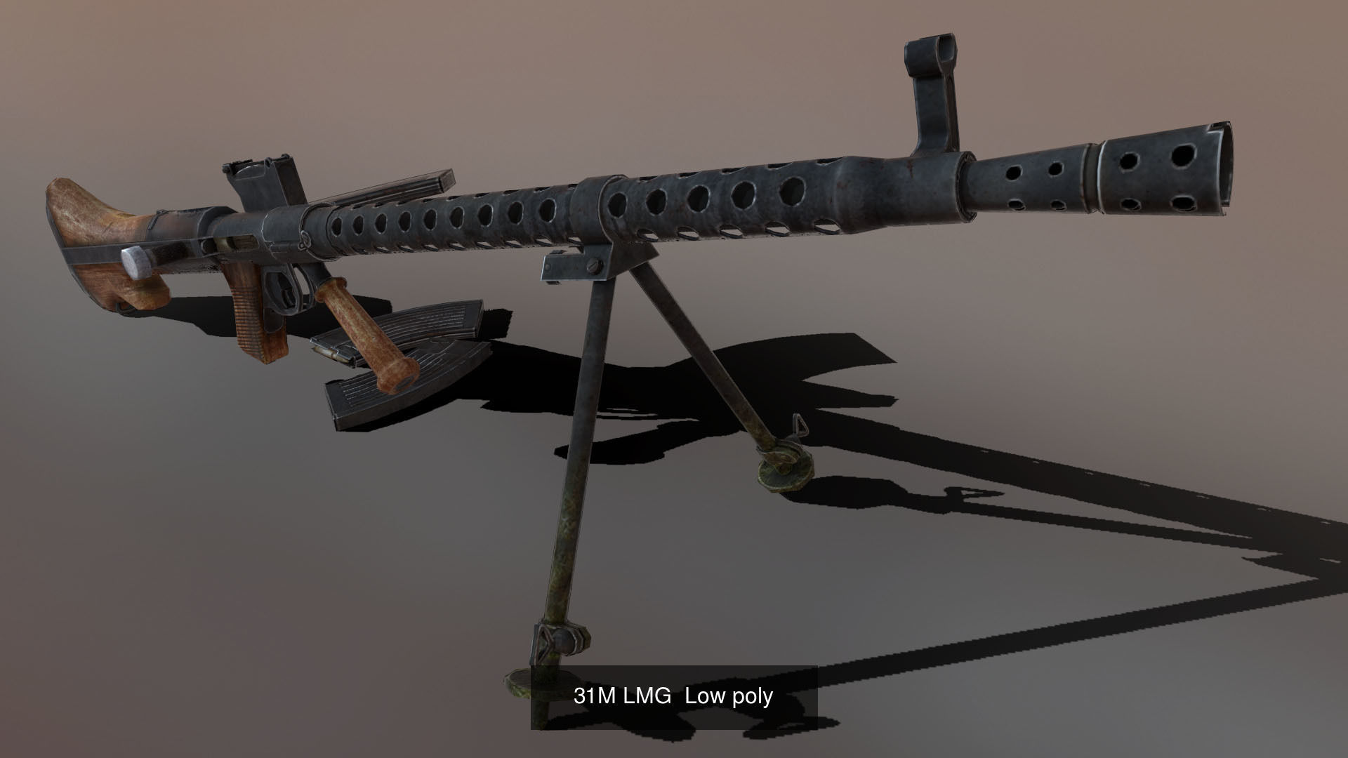 Hungarian WW2 weapon pack 3D Model Collection_2