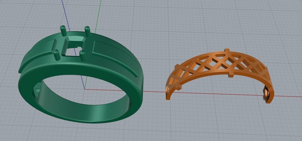 Man ring Model 1518 3D print model_9