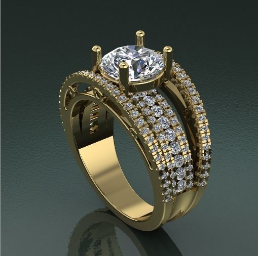 Ring Model 1534 3D print model_1