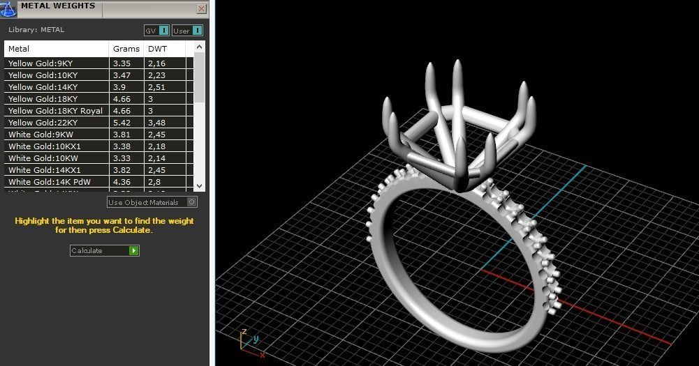 Soliter ring Model 1532 3D print model_2