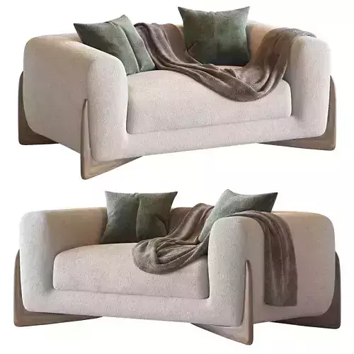 Softbay Armchair 3D model