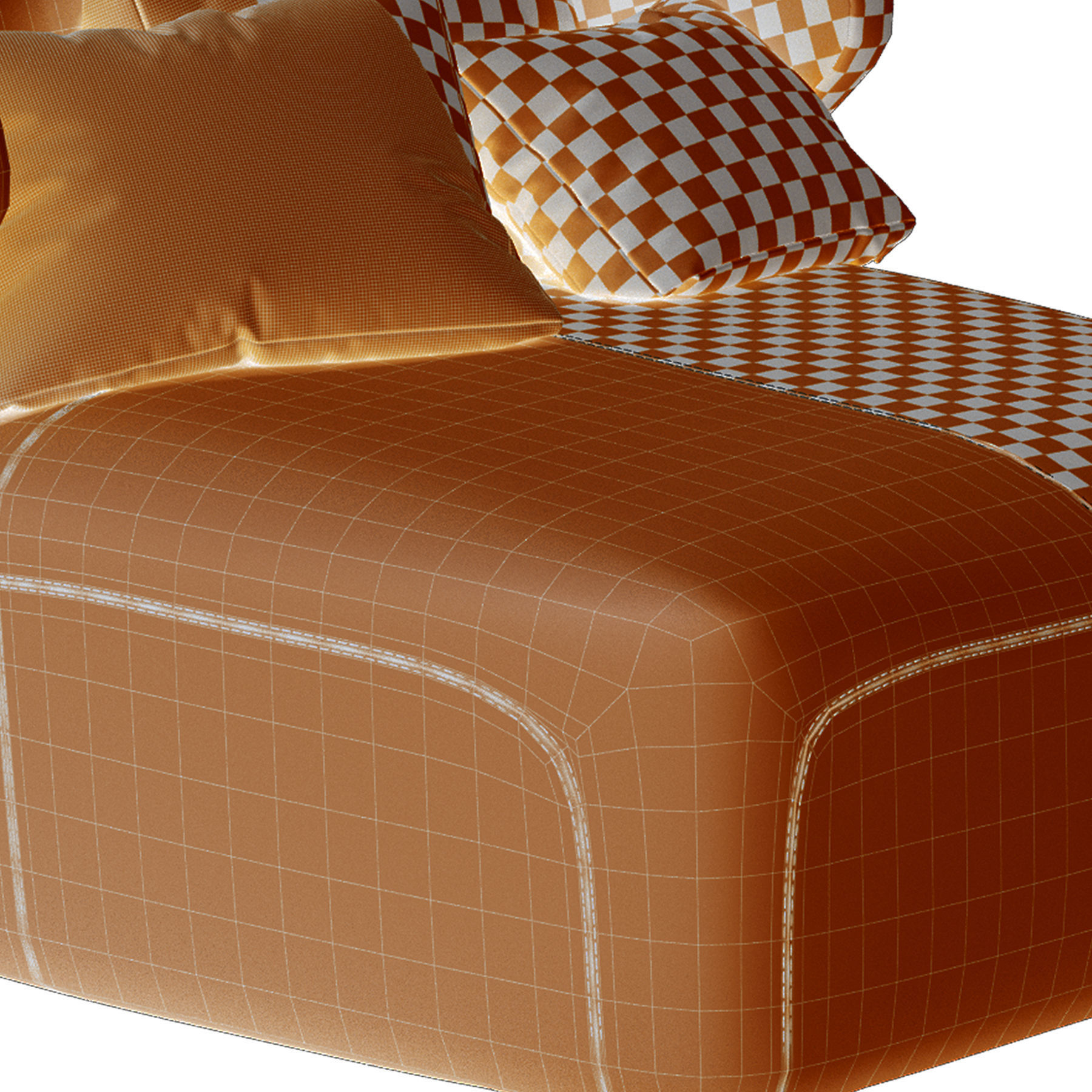 DC 100 Chaise Longue Ceccotti Collezioni 3D model_9