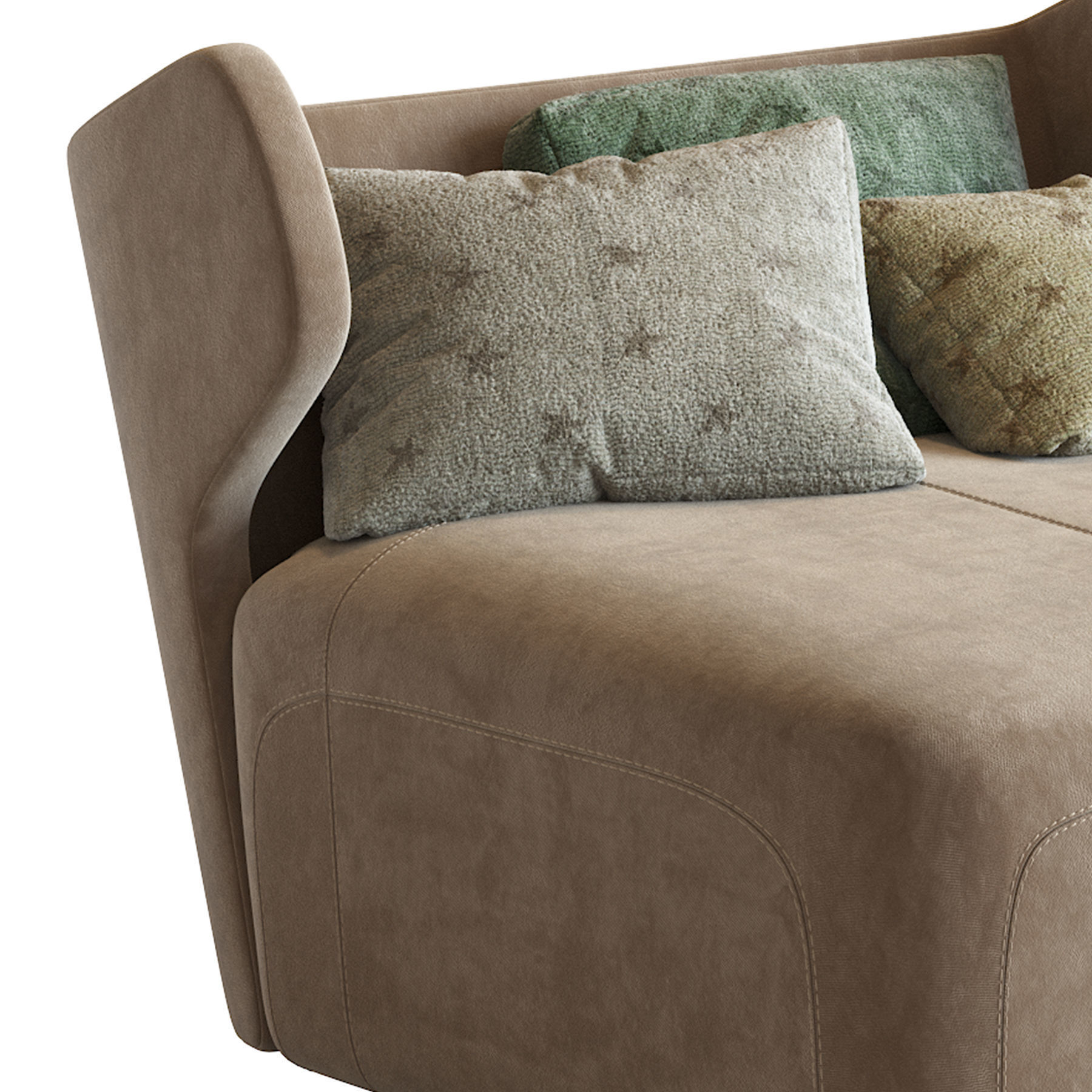 DC 100 Chaise Longue Ceccotti Collezioni 3D model_5