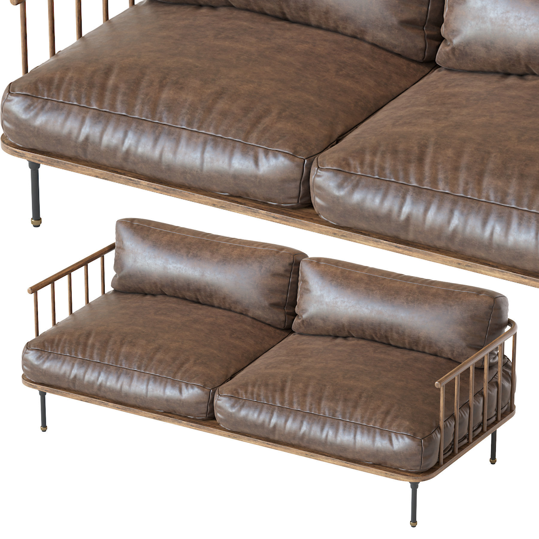 Kalmar Sofa 3D model_3